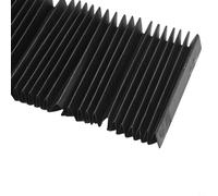 Flexible Dust Cover Tool for CNC Machine with Accordion Bellows Protective Cover and Three Proof Cloth Material (100mm)