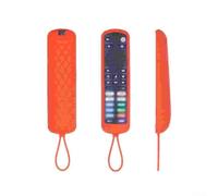 Flexible Eco Silicone Cover for Firestick Remote(Red) | Shock-absorbing silicone, drop protection, prevents for battery door opening, material, precise cutouts