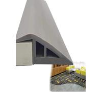 Flexible Edge Binding, Self Adhesive Carpet Trim Strip, Heavy Duty PVC Transition Moldings for Floor Edge, Tile to Carpet Reducer(12-15mm,400cm)