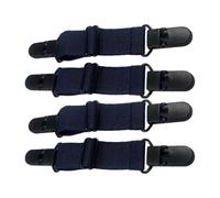 Flexible Elastic Straps Clip Fasteners Band on Any, Dark blue