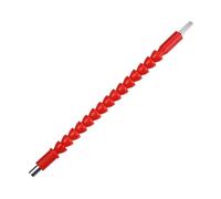 Flexible Electric Drill Screwdriver Bit Multifunctional Snake Hose Cardan Shaft Connection Flexible Bit Extension Cable Rod(Red 295MM)