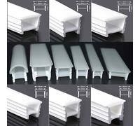 Flexible Embedded LED Neon Tube Silica Gel Covering Silicone Diffuse Channel DIY Outdoor Waterproof Strip Light WS2812B WS281 NO LED