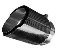 flexible exhaust pipe For Civic 10th For Hatchback 2020 2021 Car Carbon Fiber Tail Throat Silencer Exhaust Pipe End Pipes