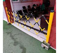 Flexible Expandable Barrier Gate Safety Mesh Net, Retractable Guardrail for Home, Garage, School, 1.2m Tall with Casters