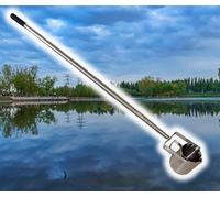 Flexible Extendable Water Sampling Pole with Stainless Steel BeakerProfessional Liquid Sampler for Eco System River Surveys Environmental Testing Water Quality Analysis