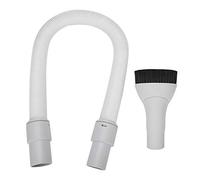 Flexible Extensible Hose with Brush Head for Fast Hair Cut Shear Equipment, Telescopic Vacuum Hose for Barber Shop Use