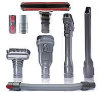 Flexible Extension Hose & Vacuum Attachments - Replacement Parts for Dyson V11 V10 V8 V7 V6 DC74 DC62 DC59 DC44 - Vacuum Cleaner Accessories Dusty Brush