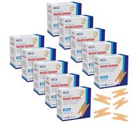 Flexible Fabric Bandages - Flex Fabric Adhesive Bandages Knuckle Bandages for Finger Care and to Protect Wounds from Infection - (1000 Count Bulk)