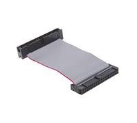 Flexible Flat Cable Hard Disk Drive Data Line 40Pin PC Male to Female IDE Hard Disk Drive Connector Extension Adapter Connector Expander Splitter Fan Converter Controller Card Module Board Bracket