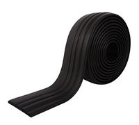 Flexible Floor Trim | Peel and Stick Self-Adhesive Design | Caulk and Baseboard Trim Moulding for Wall Base, 5m x 98mm