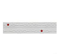 Flexible Foam Molding Trim for Interior Ceiling Cornices Wall Borders and Cabinet Trim Without Drilling or Nailing (F)