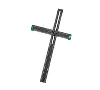 Flexible Folding T Square Measuring Instrument Great for Cabinetry Furniture Making and Home Improvement Portable Workshop Square
