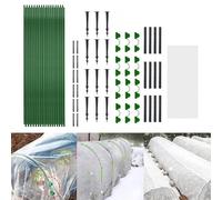 Flexible For Garden Support Hoops Fiberglass Design for Secure Plant Coverage (1)