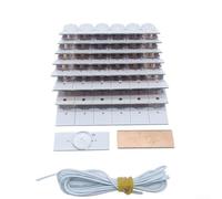 Flexible For SMD Lamp Beads with Lens Filter for 3265 Inch LED TV Repair 20pcs Packages (50pcs 6V + 2M Wire)
