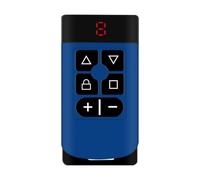 Flexible Garage Door Remote - Duplicator Electric Gates Keychain Grandma Grandpa Wife Husband Boyfriend Grandfather Uncle Neighbor Compact Lightweight Portable Easy Operate Security Device Rel