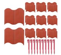 Flexible Garden Fence Border, Bed Grass Edging Borders