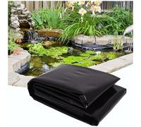 Flexible Garden Fish Pond Lining 4X8M 3X10M 1.5X10M 5X6M 6X12M 10X10M 0.12Mm Impermeable Membrane Film for Water Gardens, Water Fountains, Easy Cutting, Litobnx, a, 1.5 * 1.0m