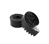 Flexible Garden Flower Border Edging Lawn Edge Included Fixing Pins Primrose Black 10m