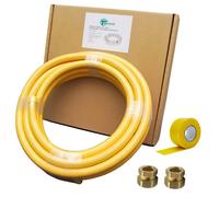 Flexible Gas Pipe Kit 22mm Length 5M, Alternative To Flexigas, Tracpipe And Gastite