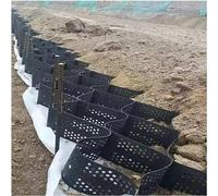 Flexible Geo Grid Pavers 5cm Thick Permeable Ground Mats for Garden & Shed Base Easy to Cut & Fold Soil Control Solution 10m x 6m (33ft x 19.5ft)