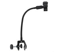 Flexible Gooseneck Microphone Stand with Desk Clamp for Broadcasting, Live Streaming, Studio Use - Adjustable Mic Holder for 28-60mm M(MIC WITHIN 50MM)