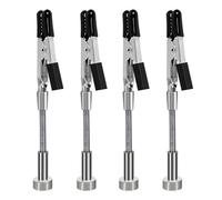 Flexible Gooseneck Soldering Aid with Clips for Workshops, Automotive 2/4Pcs Helping Hands Metal Soldering Aid Clip Flexible Gooseneck Arms