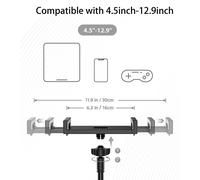 Flexible Gooseneck Tablet Holder Mobile Phone Holder for at home