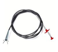 Flexible Grabber Claw Pick Up Reacher Tool with 4 Claws Bendable Hose Pickup Reaching Assist Tool for Litter Pick, Home Sink, Drains, Toilet (79 inch)