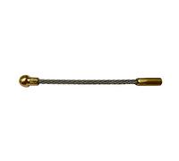 Flexible Guide-Curves Head in Stainless Steel Rope. for Cable Pulling fishtapes Ø6 mm