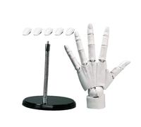 Flexible Hand Model, Compact Fully Moveable Joints Figures, Adorable Adjustable Artist Manikin Hand Figure for Detailed Drawing, Sketching, Painting and Creative Display