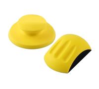 Flexible Hand Sanding Blocks Sandpaper Block Round Sander Simple Use for Fine Finishing in Carpentry & Home Maintenance Sanding Block