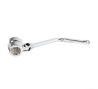 Flexible Head Oxygen Sensor Wrench with Swivel for Extra Leverage, Carbon Steel 6-Point & 12-Point Double-Sided Design for Auto Repair and Maintenance