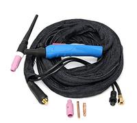 Flexible Head Torch Valve M16 WP-17FV for 180A-220A, Gas Valve Air Cooled Tig Torch 3/5/7M with Consumables for Tig Soldering Brazing Blow Torch for Welding(5m)