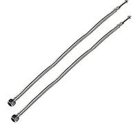 Flexible Hose Pipe Tap Tails for Monobloc Basin Or Kitchen Taps 400mm, 500mm, 900mm, x 10mm and 12mm (500mm x 12mm)