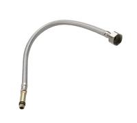 Flexible Hose Tap Connectors 40CM 304 Stainless Steel Braided Connector Hose M10 x 1/2" BSP for Kitchen Sink Bathroom Basin Monobloc Mixer Taps Toilet Hot Cold Water Supply