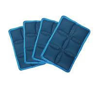 Flexible Ice Packs for Lunch Boxes, Reusable Long Lasting Cold Packs（6” x 4” x 0.7”） for Kids Lunch Bags & Coolers, Slim Soft Gel Ice Pack 4 Pcs for Food，Cooler for Picnic, School, Sports & Camping