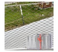 Flexible inless Steel Rope Mesh Safe Netting for Railings 1x25m Stretchable Balcony AntiFall Net 5cm1.5mm Infill Mesh for Balustrades