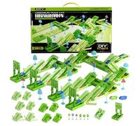 Flexible Interactive Car Track Vehicle | Set Track Race Puzzle Car For Ages 3+ Boys Nursery School