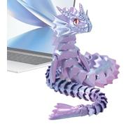 Flexible Joints Dragon Fidget Toy, 3D Printed Article,Flexible Joints Fidget Toy - Swivel Dragon Model for Girls, Kids, Friends, Kids, Family