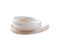 Flexible Laminate Beading Paintable Molding Trim|Peel and Stick Self-Adhesive Design|Home Decor on The Cabinet Mirror Frame Wall Edge, DIY Decoration, 1m(Grey)