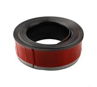 Flexible Laminate Beading Vinyl Molding Trim 5m PVC Cove Base for Floor Transition Wall Base Kitchen Worktop Seal Strip(S Black)