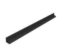 Flexible Lawn Edging 12m Long Pack of 10 x 1.2m Black Garden Border Grass Lawns Pathways Path Edge Vegetable Plot Flowerbed Raised Borders UV Resistant Matching Plastic Ground Pegs Rubber Mallet