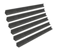 Monstershop Flexible Lawn Edging Grey 1.2m x 6