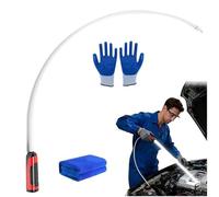 Flexible LED Flashlight Stick, Bendable Mechanic Flashlight, Rechargeable High Lumens Work Lights for Mechanics, Car Repairs, Inspections & Tight Spaces, 3 Brightness Modes (1)