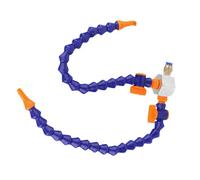 Flexible Loc Line Coolant Tube Pipe with Magnetic Nozzle for Machine Misting Spray System and Water Cooling Double Tube 15.7 in Round Nozzle