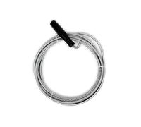 Flexible Long Reach Design: The Slim Flexible Spring Wire Easily Bends Through Curved Pipes and Narrow Drain Holes to Reach Difficult Areas for Improved Cleaning Performance and Blockage Removal
