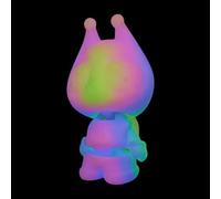 Flexible Luminous, 3D Printed Action Figure, 2.36x1.18 Inches Robot with Jointed Build, Durable Articulated Figurine, Professional Game Hardware with Glow Style, Kids' Play for Nursery