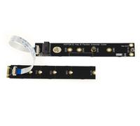 KALEA-INFORMATIQUE Riser extender M.2 NGFF B Key for SSD M2 SATA type. Variable length 15 or 20cm.