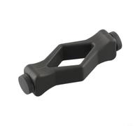 Flexible Magnetic Door Prop for Front Load Washing Machines, TPU-Washer Door Holder Stopper with Dual Rubber Magnets, Prevents Slamming and Aids Air Drying(Black)
