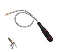 Flexible Magnetic Pickup Tool 60CM Telescopic Magnet Tool with Flexible Gooseneck Bendable Shaft Magnet Handheld Tool for Picking Up Small Parts Portable Tool for Metal Objects Retrieval